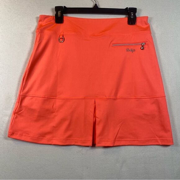 Daily Sports Madge Candied Orange Skort Size Medium - Picture 2 of 13
